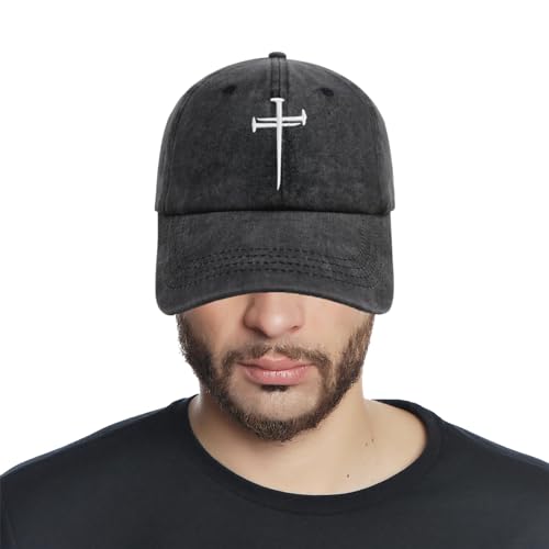 Christian Jesus Cross Baseball Cap Embroidered Dad Hat - Style 5 Jesus