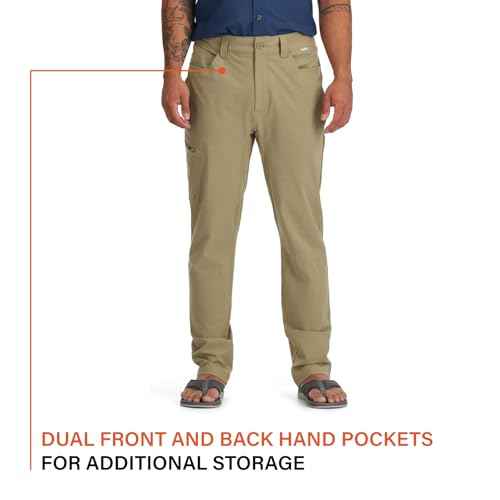 Simms Men¡¯s Freestone Stockingfoot Fishing Wading Pants - Waterproof, Lightweight and Breathable Warm Weather Fishing Pants