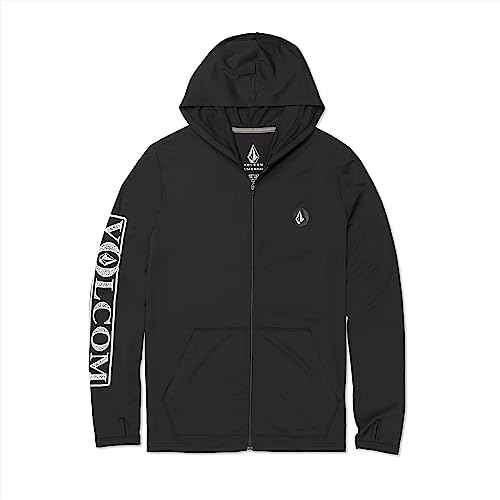 Volcom Men's Standard Rally Hooded Long Sleeve 50+ UPF Loose Fit Rashguard