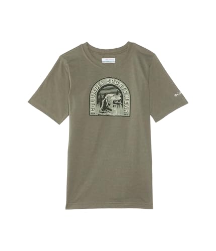 Columbia Kids La Poudre Pass Short Sleeve Tee - Stone Green, XX-Small