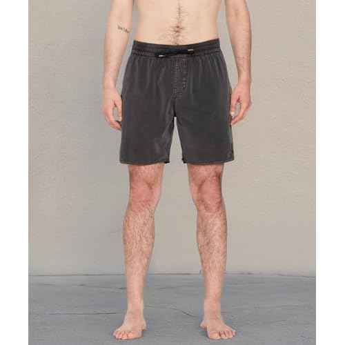 Volcom Men's Standard 17-inch Elastic Waist Surf Swim Trunks