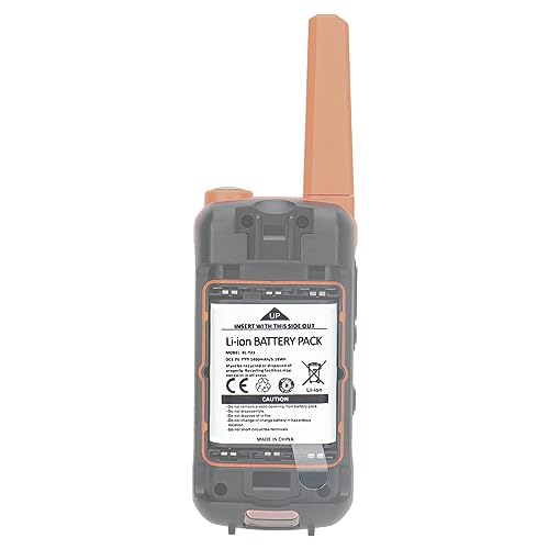BOAOFENG F22 MP25 Battery Walkie Talkies BL-T22 Original Li-ion Battery 3.7V 1400mAh Compatible F22 MP25 Two Way Radio (2 Pack)