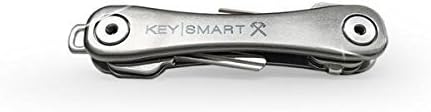 KeySmart Rugged - Multitool Key Holder for Keychain w/Bottle Opener and Pocket Clip, Key Organizer for Key Chain, EDC Keychains, Key Ring for Car Fobs Key Chains, Expandable (Up to 14 Keys, Blue)