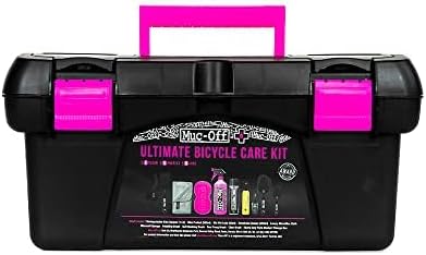 Muc-Off Ultimate Bicycle Cleaning Kit - Must-Have Kit to Clean, Protect and Lube Your Bike - Includes Bike Cleaner, Bike Protect, Brushes and More