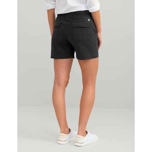 HUK Womens Next Level 5" Short, Quick-Dry Fishing Shorts for Women