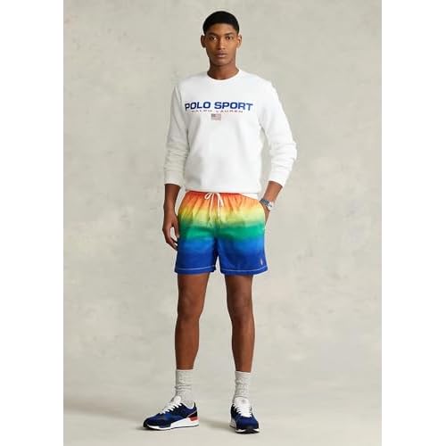 Polo Ralph Lauren Men's Stretch Poly Traveler 6" Swim Trunks
