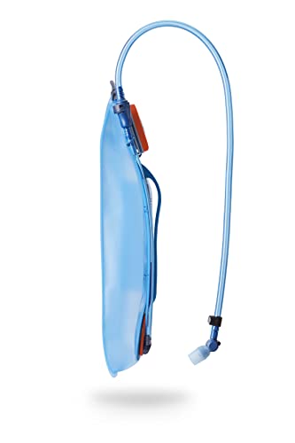 Gregory 3D Hydro 3L Day Hiking/Backpacking Hydration Water Reservoir/Bladder, Ocean/Orange