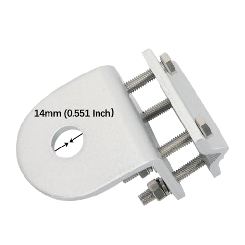 CB Radio Antenna Mounting Bracket CB Mounting Bracket SO239 Heavy Duty Stud Mount Adaptor Compatible with PL-259 and Standard 3/8-24 Threaded Antenna
