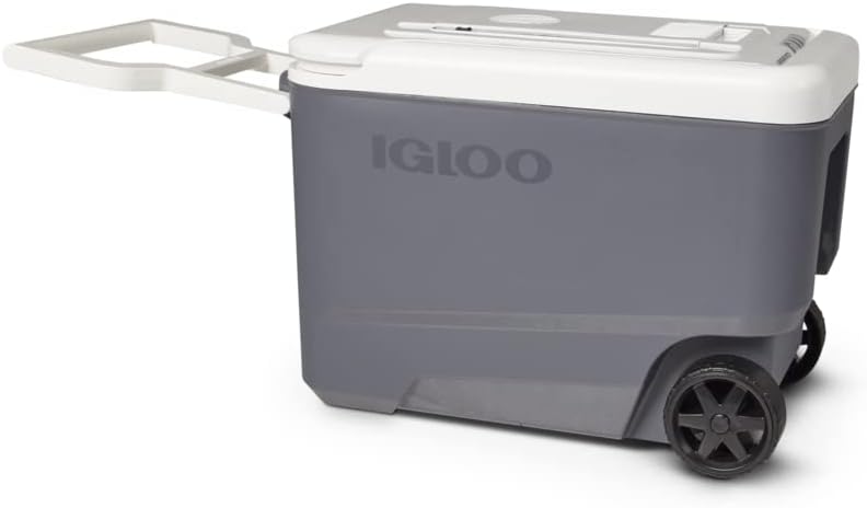 Igloo Iceless Thermoelectric Cooler, Portable Cooler Electric, Plug-in 12V Camping Fridge Cooler, Electric Ice Chest, Hielera Electrica