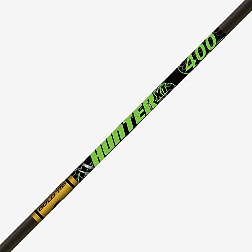 Gold Tip Hunter XT Arrow Shafts - Premium Carbon Arrows (Pack of 12)