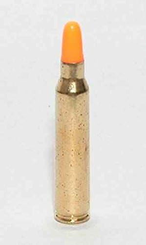 St Action Pro Pack of 10 Inert .223 REM Remington 5.56 NATO M16 AR-15 Rifle Orange Safety Trainer Cartridge Dummy Ammunition Ammo Shell Rounds with Brass Case