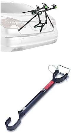 Allen Sports Deluxe 2-Bike Trunk Mount Rack, Model 102DN-R, Black