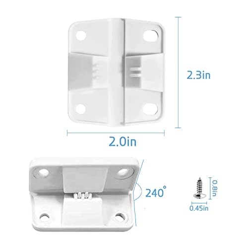 Coolers Replacement Hinges,6 pcs Replacement Hinge, 24 Screws,Compatible with Coleman Coolers 5253 6262 6270 Cooler Hinges Replacement