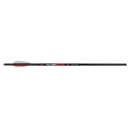 Killer Instinct KillerTech Crossbow Bolts - 20-Inch Carbon Composite Arrows with ±.005"" Straightness - 400 Grain Weight - 6-Pack Hunting Bolts for High-Speed Crossbows
