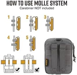 EXCELLENT ELITE SPANKER Molle Admin Pouch Military Utility Tool Pouch EDC Molle Pouchs Gadget Waist Bags