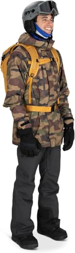 Osprey Soelden 22L Men's Ski and Snowboard Backpack, Black