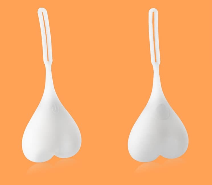 JORCEDI LED Bike Bicycle Rear Tail Light Balls Silicone Seat Back Egg Night Cycling Lamp for Men Women (Blue)