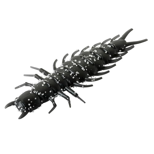 Great Lakes Finesse Juicy Hellgrammite - Matte Black - 2.4"