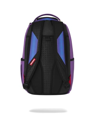 Sprayground Shark Central All-Star Backpack Blue Iridescent Durable Travel Bag