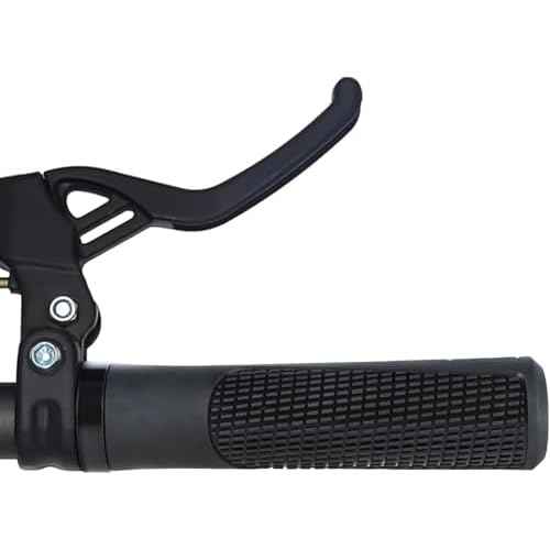 Bike Handlebar Grips 131mm Eco-Friendly Rubber Ergonomic Bicycle Grips with R/L Direction Marks & Allen Wrench, Anti-Slip Shock-Absorbing Comfortable Grips for 22.2mm MTB BMX Folding E-Bike Scooter