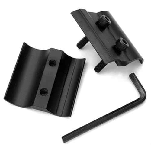 Adjustable Torch Bracket Clamp Flashlight Mount Holder with Stainless Steel Screws