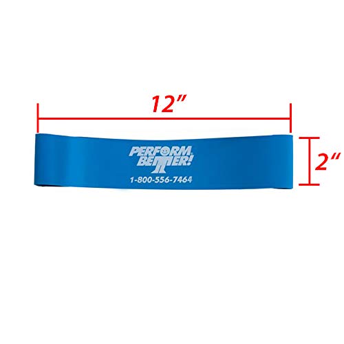Perform Better Mini Resistance Loop Bands Set of 10 – Exercise Bands for Upper & Lower Body