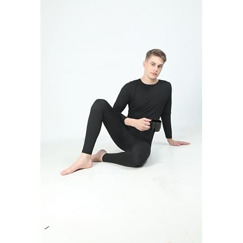 Heat Logic Men's Thermal Base Layer Bottom, Warm Innerwear for Cold Weather