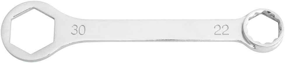 TUSK 22mm/27mm Racer Axle Combo Wrench with 13/16" for 2-Stroke Plug Removal