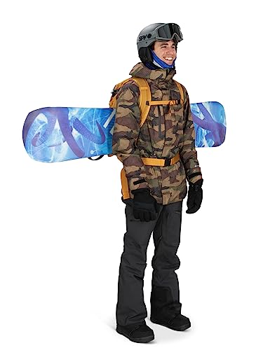 Osprey Soelden 22L Men's Ski and Snowboard Backpack, Black
