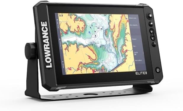 Lowrance Elite FS Fishfinder/Chartplotter, Available with and Without Transducer