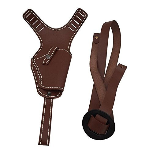 HWZ Vertical Genuine Leather Handbag Shoulder Right Hand Gun Holster Suitable for Middle Frame Automatic Guns