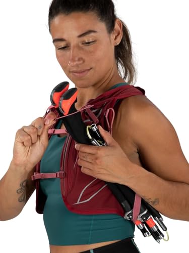Osprey Dyna 1.5L Women's Running Hydration Vest with Hydraulics Reservoir, Kakio Pink, Medium