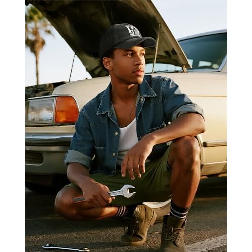 Cotton Baseball Cap Adjustable Mens Gifts Ideas for Birthday