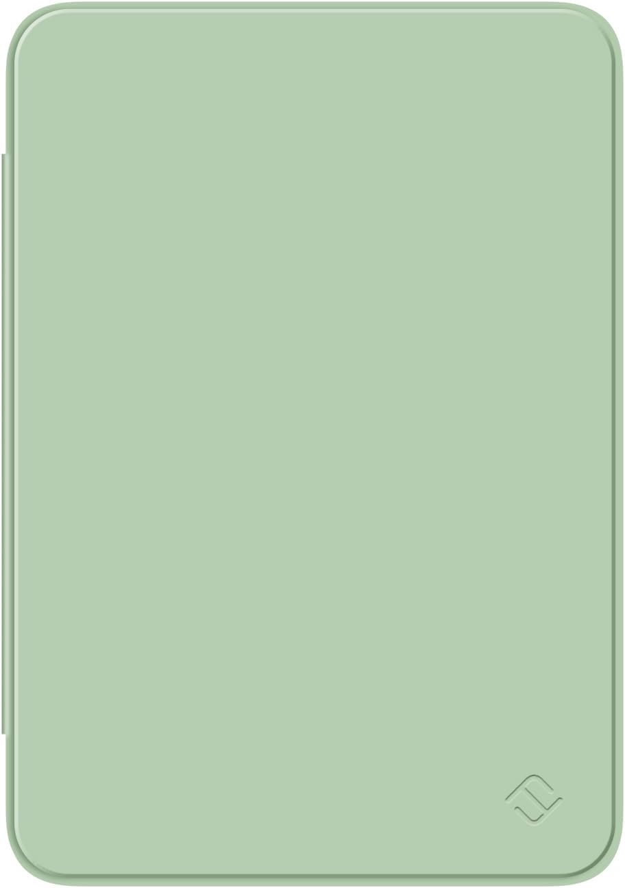 Fintie Slim Case for 6" Kindle (11th Generation-2024/2022 Release), Ultra Clear Soft Flexible Transparent TPU Back Cover Light Shell Auto Wake/Sleep for Kindle 2024/2022 11th Gen, Agave Green
