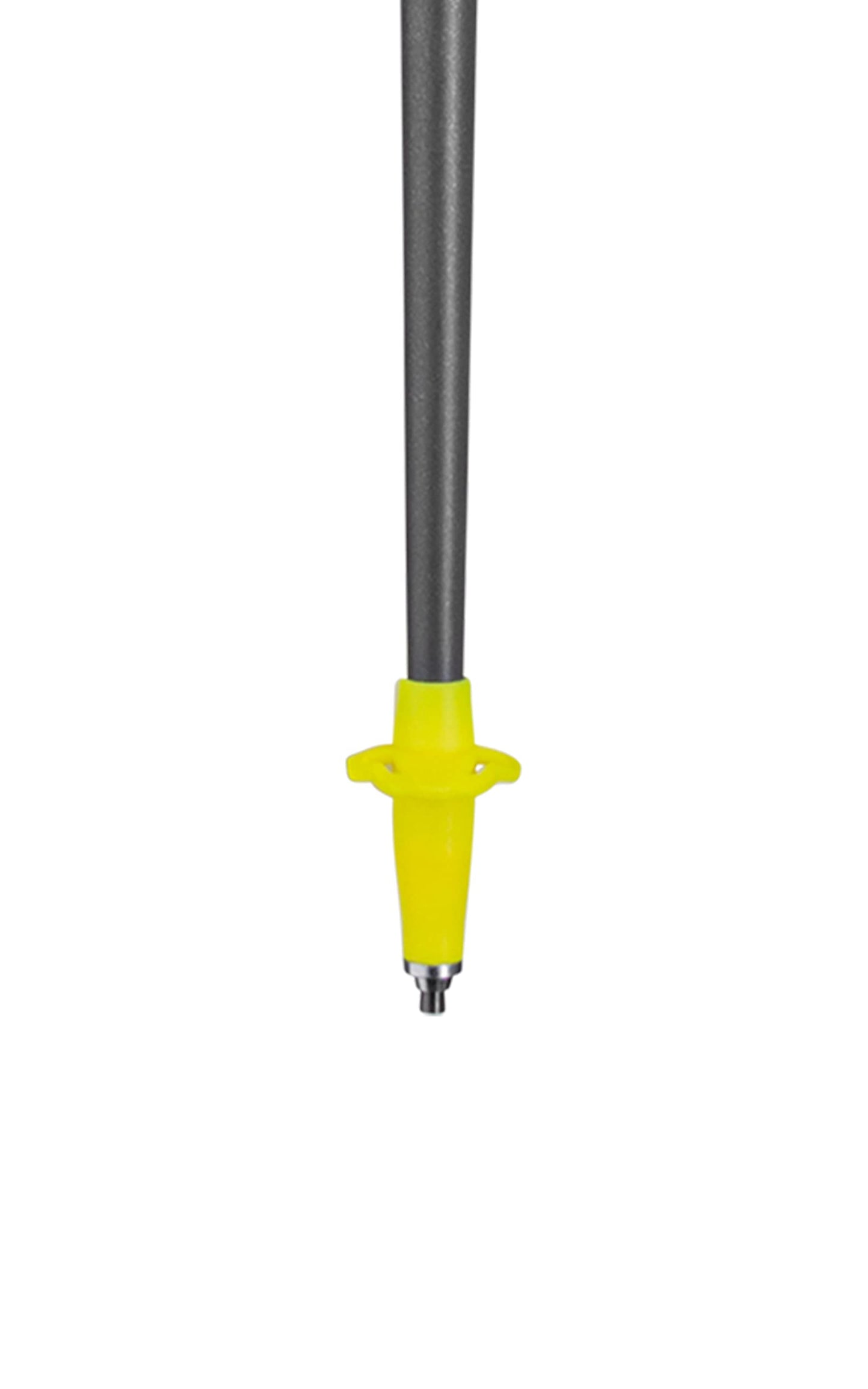 LEKI Traveller FX.One Carbon Collapsible Lightweight Trekking Poles for Hiking & Trail Running - Gray-Blue-Yellow - 115 cm