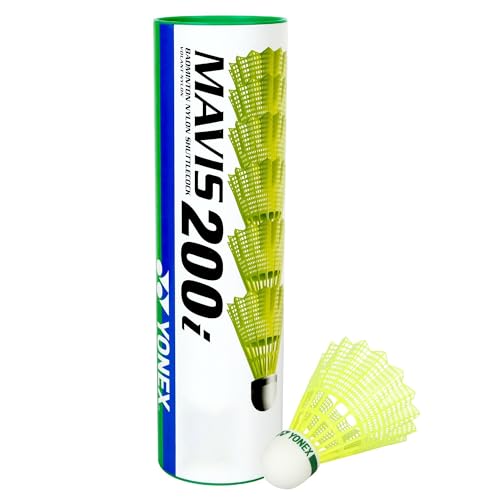 Yonex Nylon Shuttle Cocks Mavis 200 I - Durable Badminton Shuttles