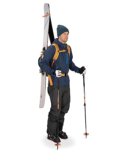 Osprey Soelden 22L Men's Ski and Snowboard Backpack, Black