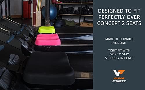 Silicone Rowing Machine Seat Cover Compatible with Concept 2 Rowing Machine, Alternative to Rowing Machine Cushion, Rowing Machine Accessories