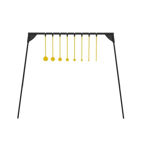 Caldwell AR500 Rimfire KYL Challenge Target with 1/4 Inch Thickness, Rifle Rated for Precision Shooting and Target Practice