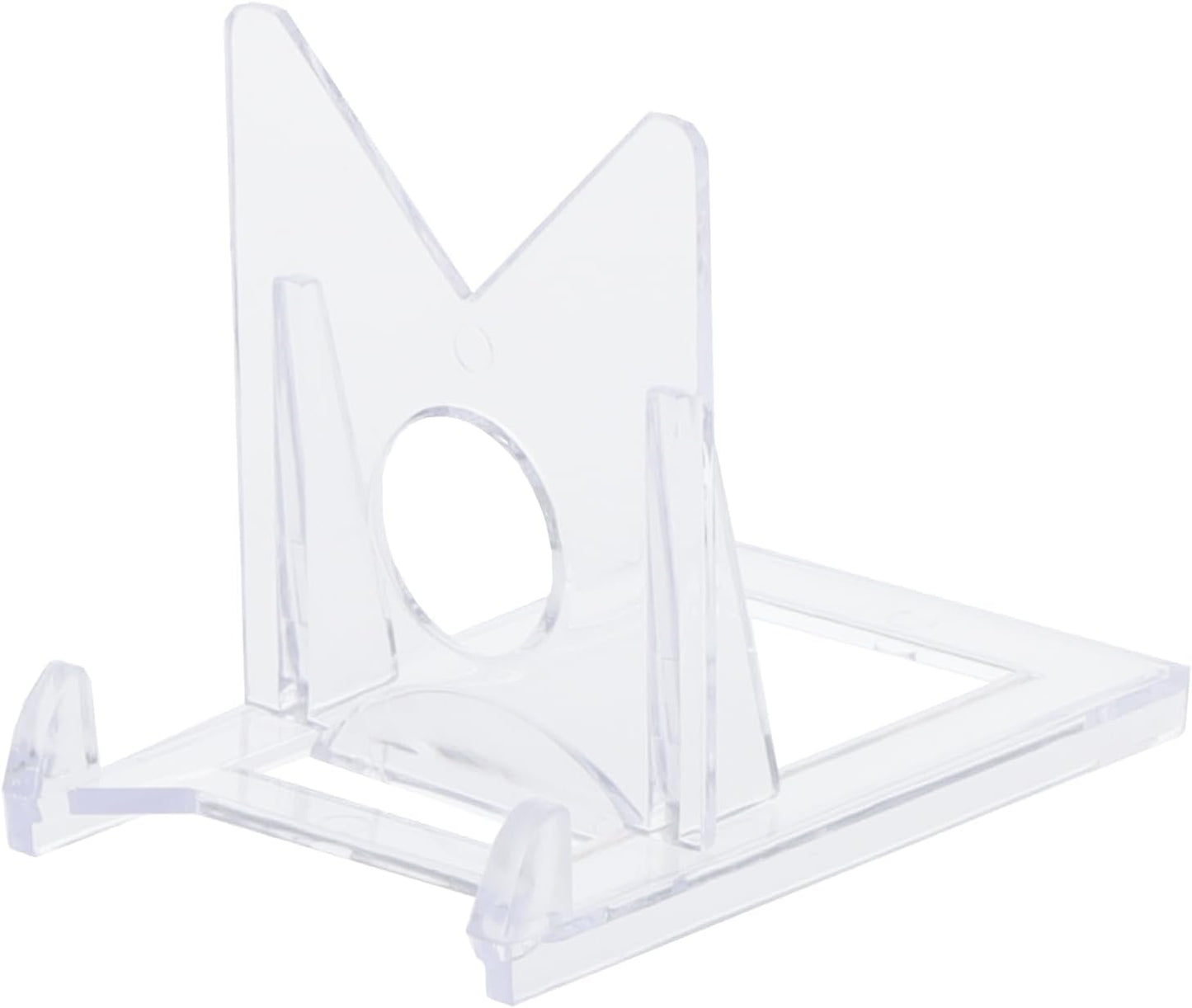BCW 2-Piece Card Display Stands | Showcase Top Loaders, Magnetics, Screwdowns |Trading Card Display| Card Display Stand | Card Stand | Semi Rigid Card Holder Stand (20 Pack)
