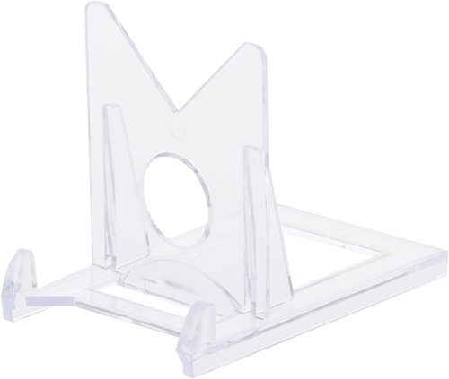 2-Piece Card Display Stands for Top Loaders & Screwdowns | 20 Pack Trading Card Holders