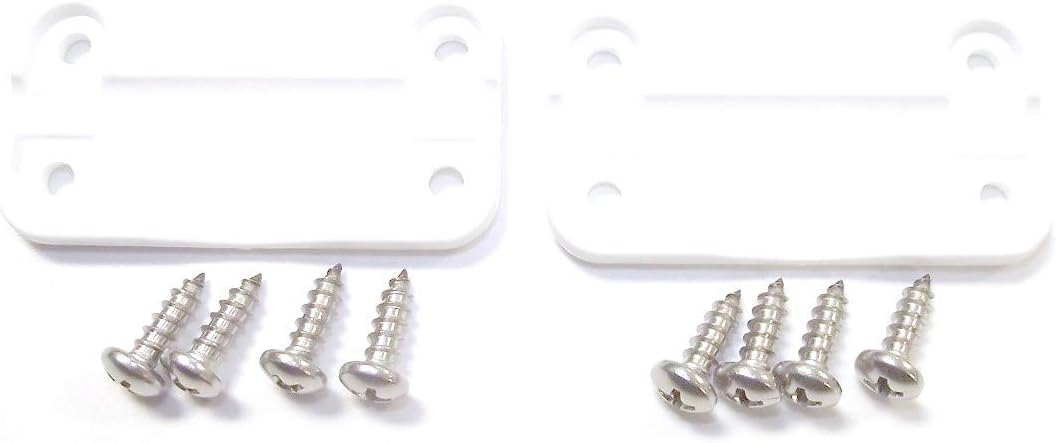 JSP Manufacturing New AFTERMARKET Igloo Cooler Plastic Hinges + Stainless Screws (2)