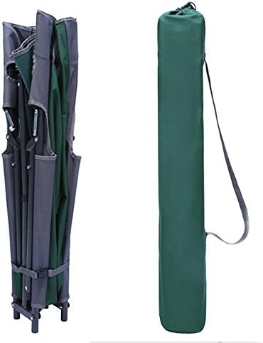 PORTAL Folding Camping Cot, Portable Cot Bed for Adults, Outdoor Bed Camp Cots for Sleeping with Carry Bag for Home, Travel, Office, Beach, Support up to 300lbs, Green