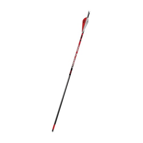 Barnett 20" Hyperflite Crossbow Arrows, Precision Hunting Bolts for Barnett Hyper Series Crossbows, with Red & White Heat Vanes, 3-Pack