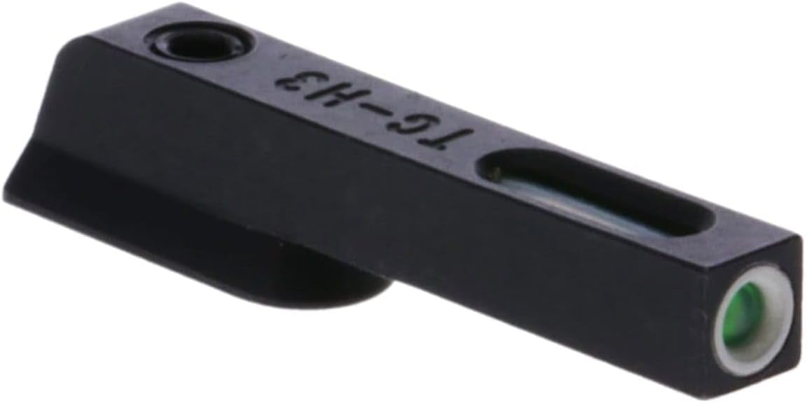 TRUGLO TFX Handgun Sight | Durable Shock-Resistant Compact Brightly Glowing Tritium & Fiber-Optic Xtreme Day/Night Sight for Handguns