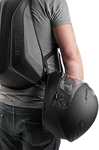 OGIO 123006.36 No Drag Mach 5 Motorcycle Backpack - Stealth Black , 20.5" H x 14.5" W x 7" D, Medium
