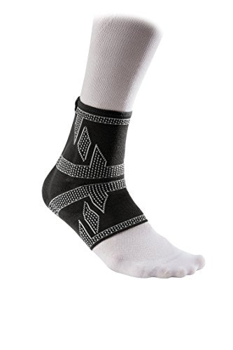 McDavid Elite Engineered Elastic Ankle Sleeve - Medium Black Support