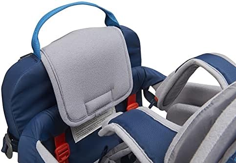 Kelty Journey PerfectFit Child Carrier Backpack, Adjustable Suspension with Hipbelt, 5 Point Safety Harness, Large Zippered Mesh Pockets (Dark Shadow)