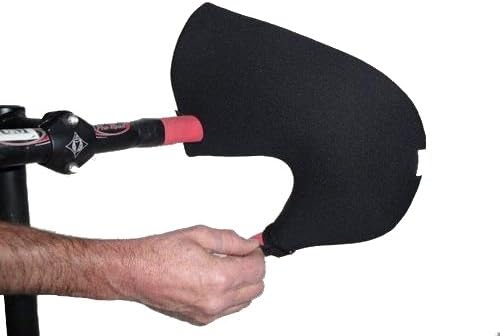 Bar Mitts Cold Weather Road Bicycle Handlebar Mittens, fits Campy/SRAM/Shimano Shifters with Internally Routed Cables