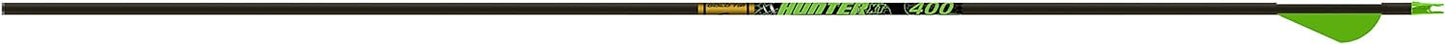 Gold Tip Hunter XT Arrows with 2-Inch Raptor Vanes (1-Dozen), Color May Vary